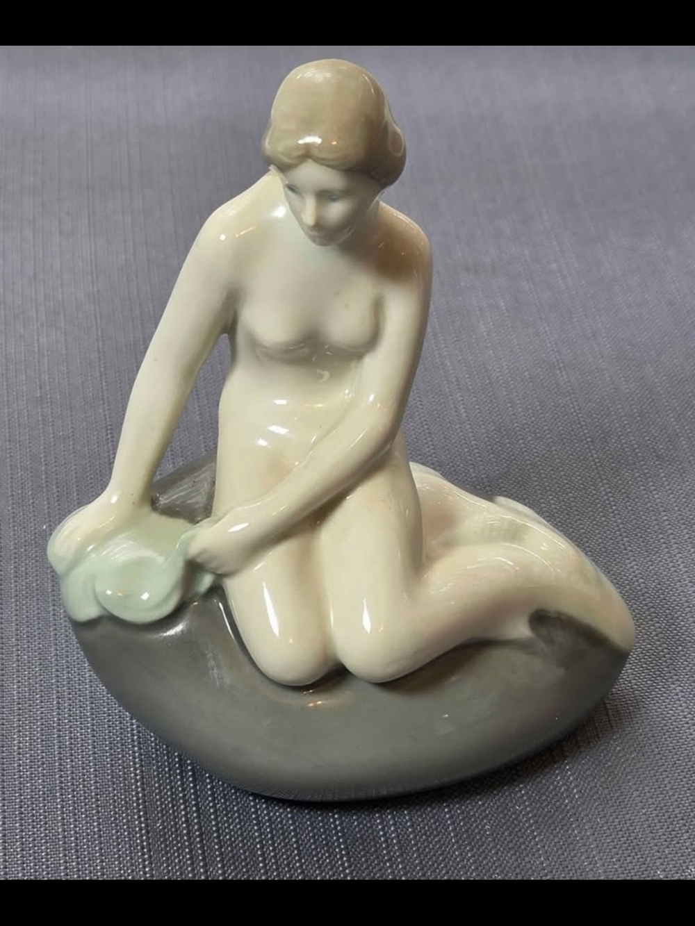 Vintage Edvard Eriksen The Little Mermaid Porcelain Figurine